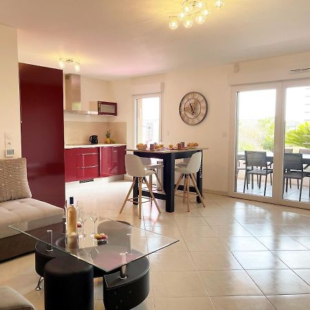 Tres Bel Appartement -Residence Avec Piscine Sur Le Toit Et Vue Panoramique Saint-Raphaël Dış mekan fotoğraf